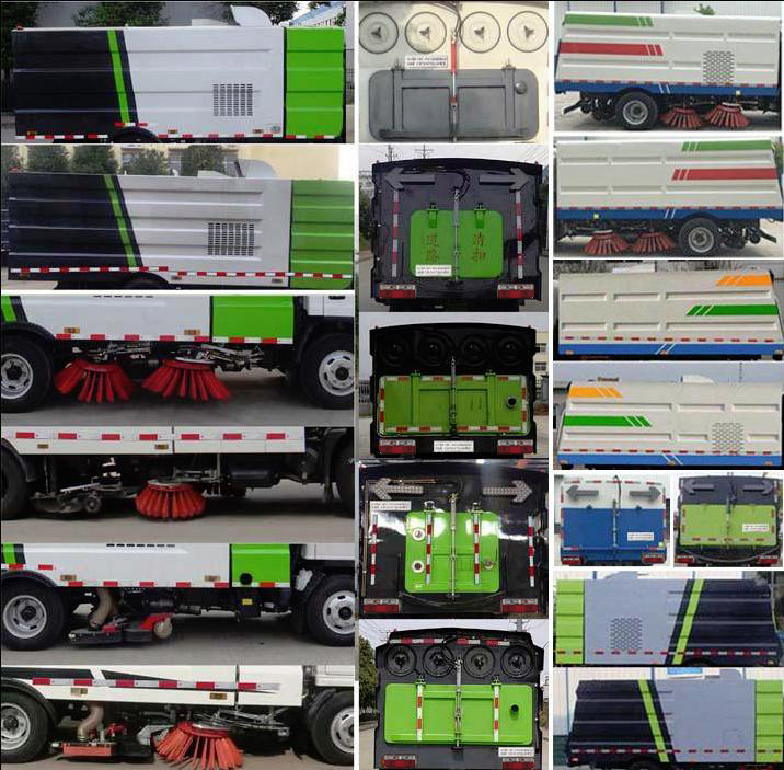 楚胜牌CSC5125TXS6型洗扫车